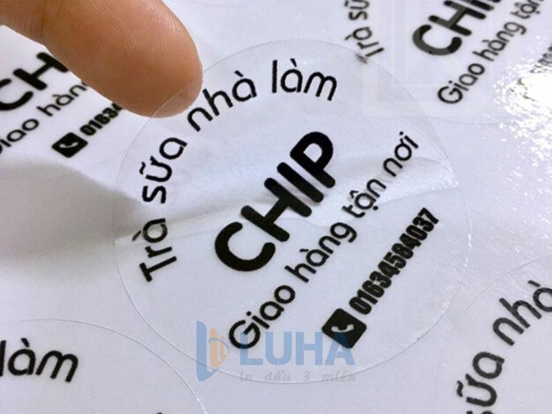 In Decal Trong Suốt Giá Rẻ Nhất Hà Nội