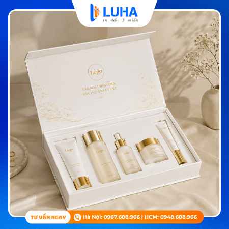 In Hộp Mỹ Phẩm Cao Cấp Chất Lượng Giá Tốt và Thiết Kế Sáng Tạo