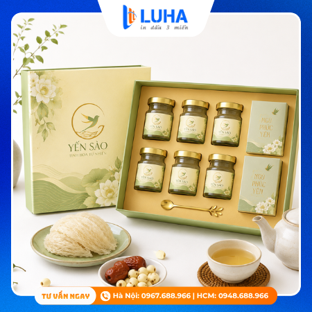 Xưởng In Hộp Yến Sào Cao Cấp Uy Tín Và Chất Lượng - Miễn Phí Thiết Kế
