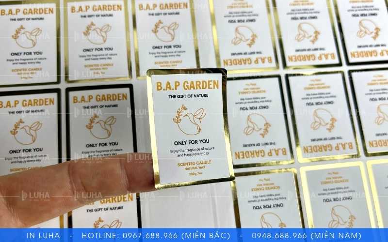 In tem logo theo yêu cầu – Giải pháp in giá rẻ trực tiếp tại xưởng