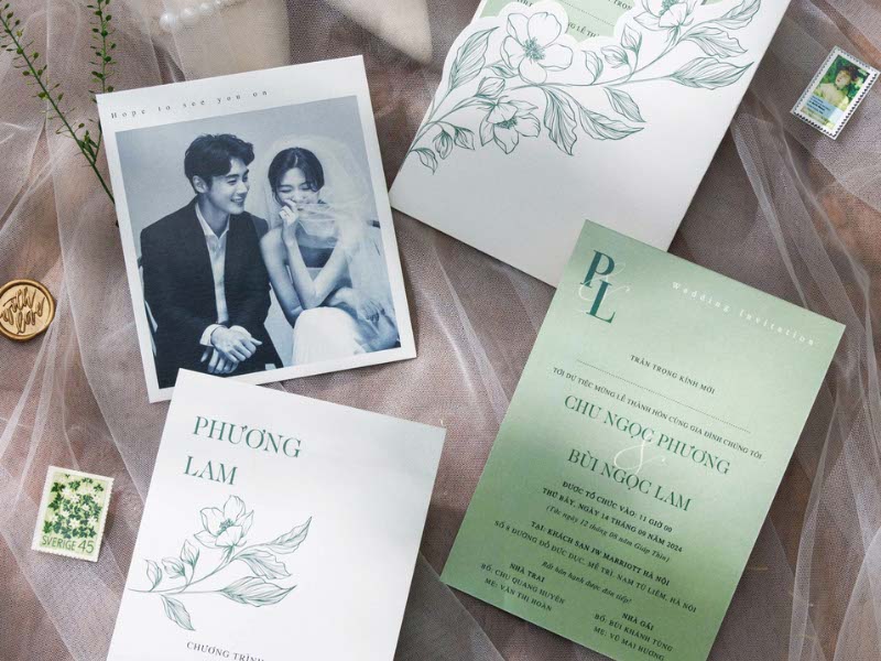 In Thiệp Cưới Tại Hà Nội Theo Yêu Cầu