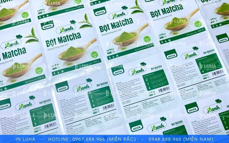 In tem nh&atilde;n gi&uacute;p sản phẩm chuy&ecirc;n nghiệp, tăng độ tin cậy