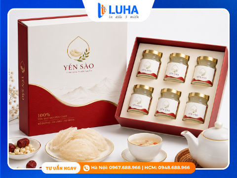 Cấu tạo in hộp cứng yến s&agrave;o theo y&ecirc;u cầu