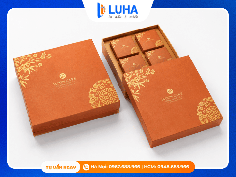 &Yacute; tưởng thiết kế in hộp trung thu bắt mắt
