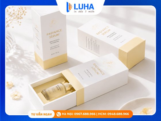 Hộp mỹ phẩm dạng bao di&ecirc;m sang trọng