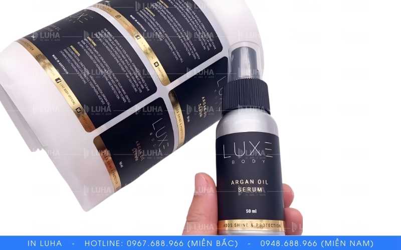 In tem cuộn cho d&acirc;y chuyền d&aacute;n tự động