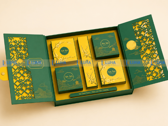Lựa chọn chất liệu khi in hộp trung thu c&aacute;nh bướm