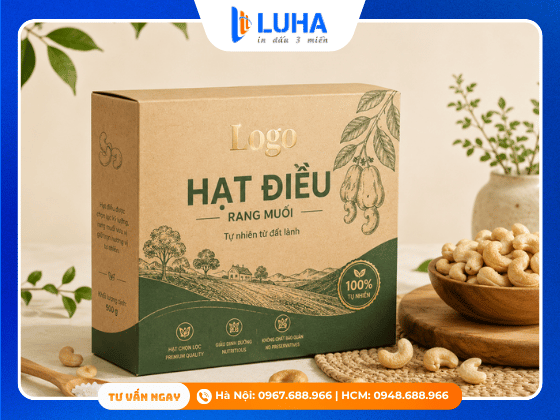 Hệ thống m&aacute;y l&agrave;m hộp cứng tự động c&ocirc;ng suất lớn tại In Luha.