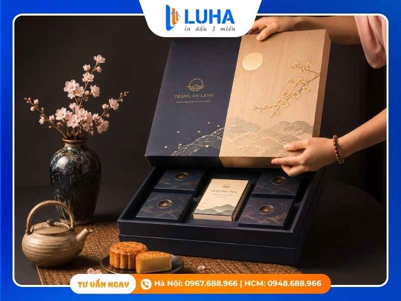 Giấy mỹ thuật d&ugrave;ng để bồi hộp trung thu cao cấp