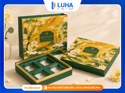 In hộp cứng, hộp trung thu cao cấp