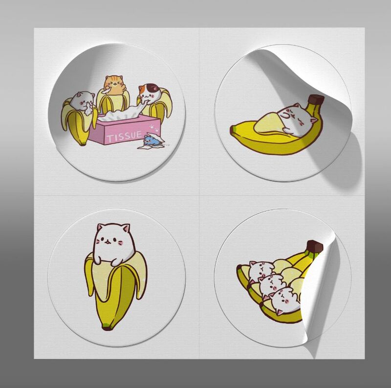 Decal logo thiết kế đơn giản