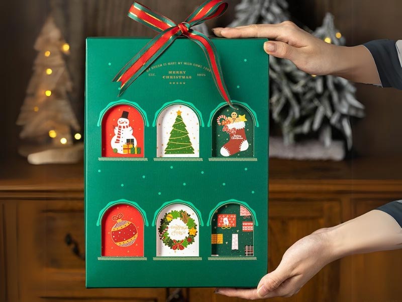 in hộp đựng quà giáng sinh