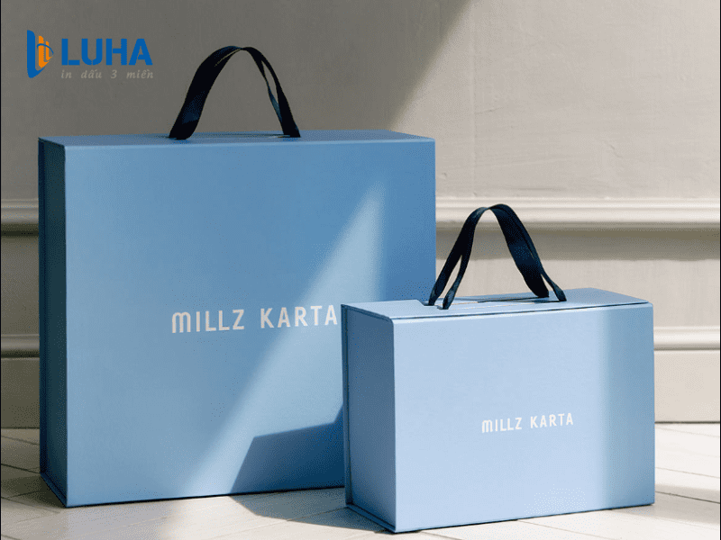 Hộp cứng có quai xách