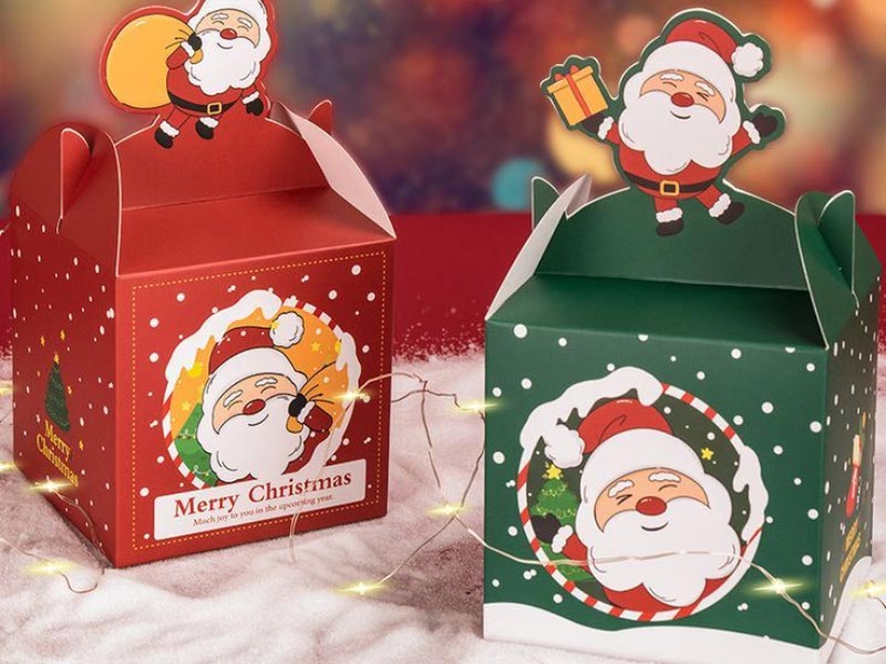 in hộp đựng quà giáng sinh