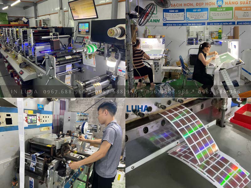 In Luha có đầy đủ máy móc thiết bị cao cấp