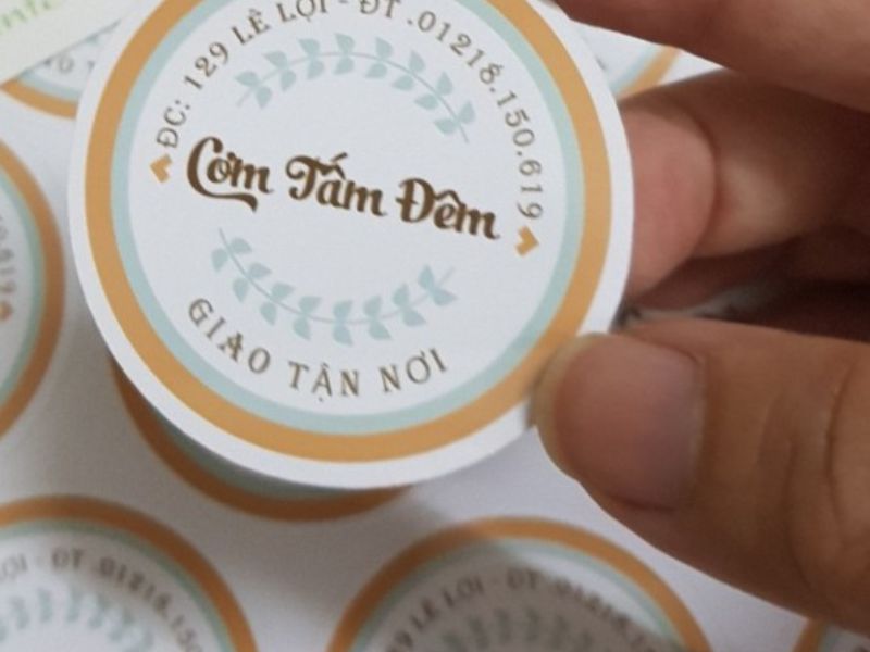 Ưu điểm, lợi ích khi in tem nhãn giá rẻ