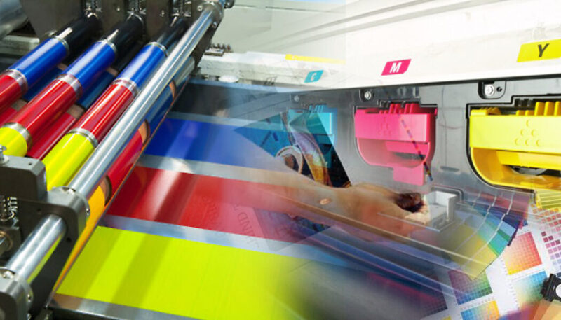 Kỹ thuật in offset phổ biến trong in decal logo