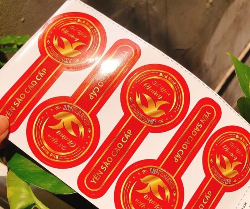 Mẫu tem niêm phong nắp chai đẹp 4