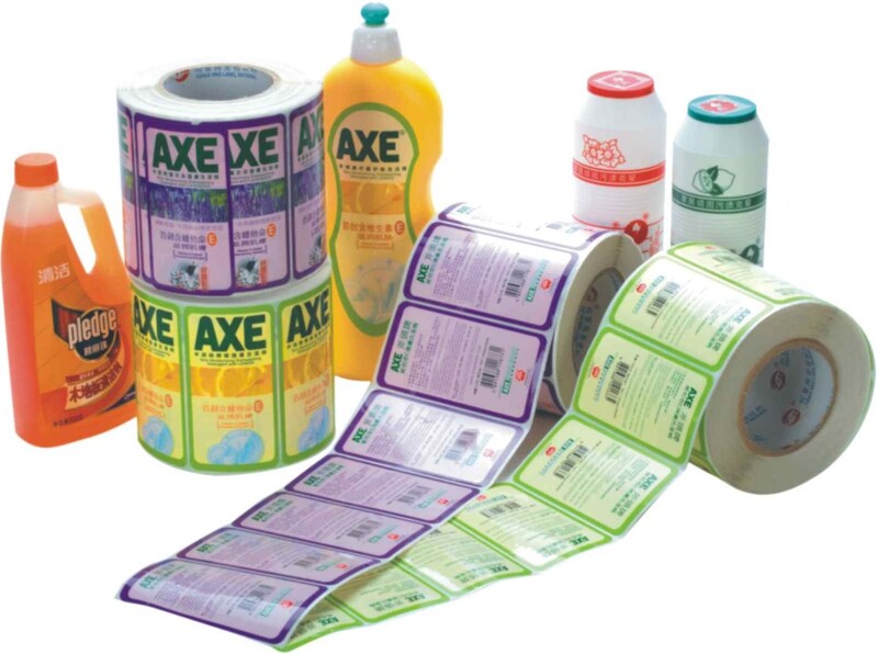 Tem nh&atilde;n sử dụng c&ocirc;ng nghệ in Flexo