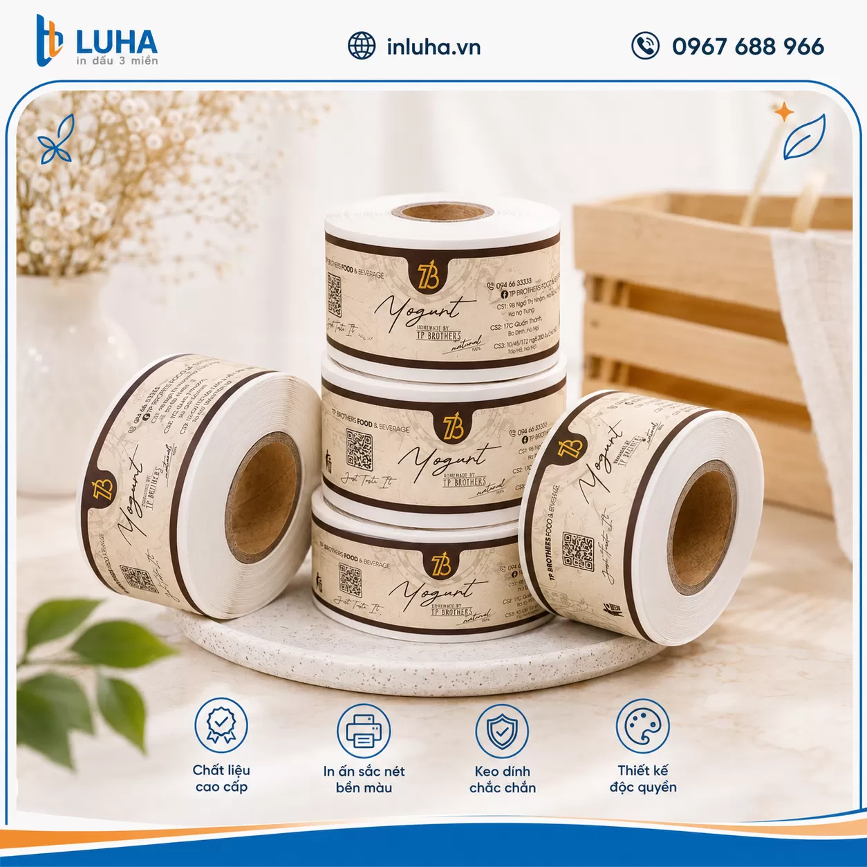 tem nhãn thực phẩm