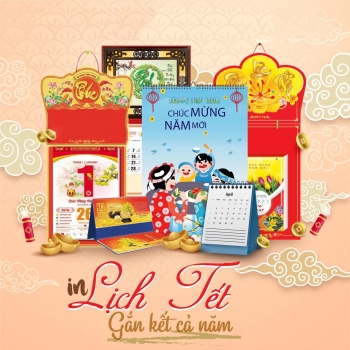 In lịch tết theo yêu cầu