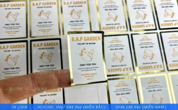 In tem logo theo yêu cầu – Giải pháp in giá rẻ trực tiếp tại xưởng